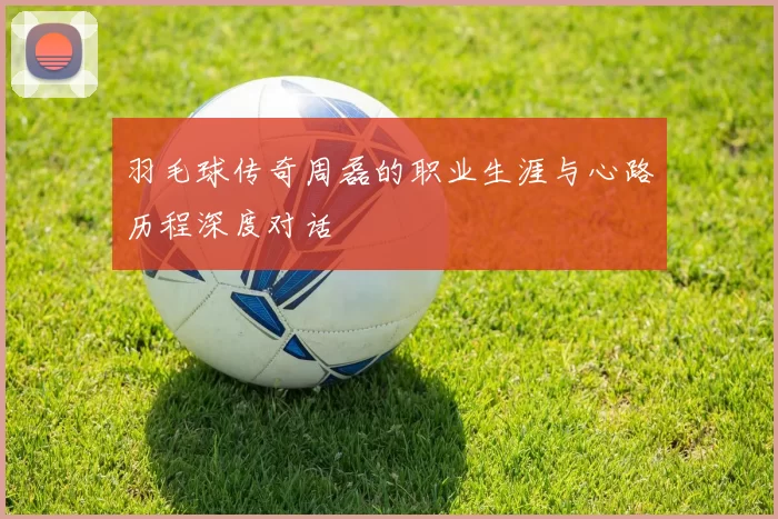 羽毛球传奇周磊的职业生涯与心路历程深度对话