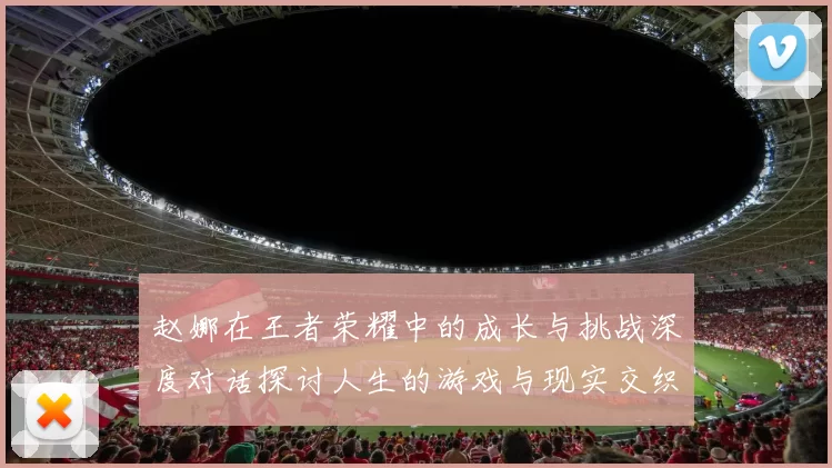 赵娜在王者荣耀中的成长与挑战深度对话探讨人生的游戏与现实交织