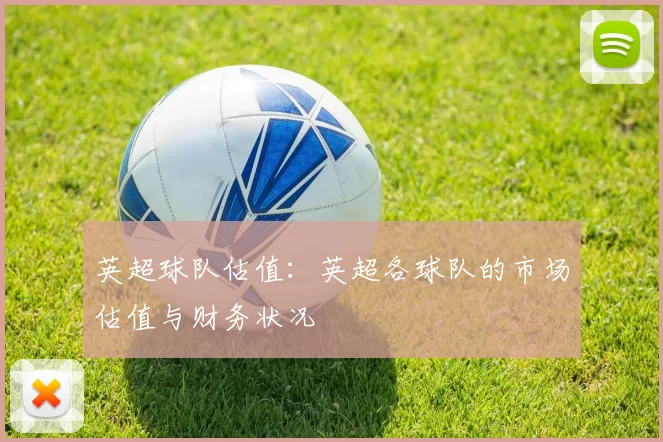 英超球队估值：英超各球队的市场估值与财务状况
